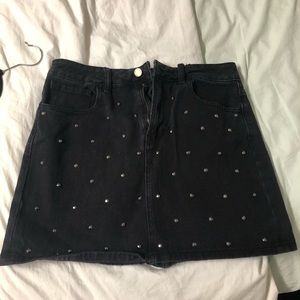 Kendall & Kylie denim skirt